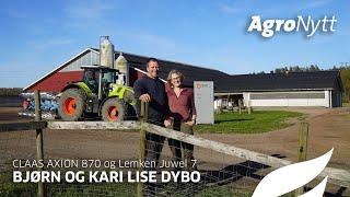 CLAAS AXION 870 og Lemken Juwel 7 | Bjørn og Kari Lise Dybo