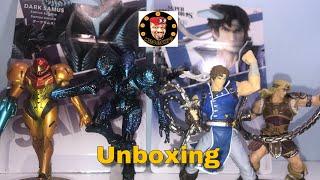 Dark Samus & Richter Amiibo Unboxing Super Smash Bros Ultimate