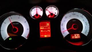 Peugeot 308 Turbo 1.6 0-100 km/h Acceleration