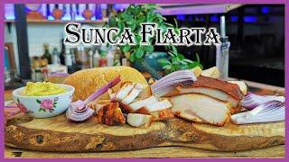 SUNCA / SLANINA FIARTA IN ZEAMA DE VARZA - CU BOIA SI USTUROI - CHEF FLORIN ARVUNESCU