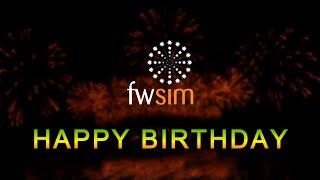 Пиротехническое шоу | Фейерверк | FW Sim | Happy Birthday