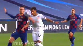 Barcelona vs Bayern. S. Gnabry goal