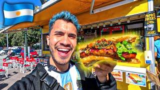 Trying STREET FOOD in ARGENTINA 