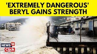 Hurricane Beryl Updates | Hurricane Beryl Makes Landfall On Caribbean Island | Barbados | N18G