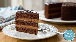 Шоколадный Торт ПРАГА — вкусный, влажный, в меру сладкий | Chocolate Prague Cake | Tanya Shpilko
