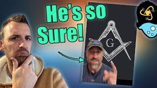 This Flat Earther Thinks He's Busted the Freemasons