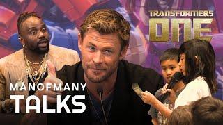 Chris Hemsworth Reveals: What Would Optimus Prime Teach at School?