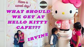 What Should We Get At Hello Kitty Cafe ??? | Irvine Spectrum Center | Sweets & Macarons