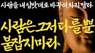 당신을 소모시키는 모든 것을 차단하라|사람을 바꾸려 하지 말라|시댁과 인연을 끊은 아내|오늘 하루 3초 변화로 30년 인생이 달라진다|불교|부처님말씀|즉문즉설|석가모니|ASMR