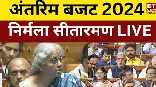 Nirmala Sitharaman Budget Speech LIVE | Union Budget 2024 LIVE | Interim Budget Full Speech