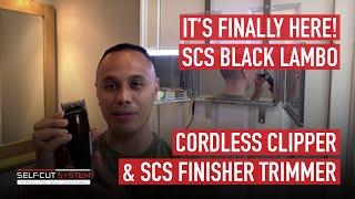 Self Cut System Black Lambo Cordless Clipper & SCS Finisher Trimmer (Available August 2020)