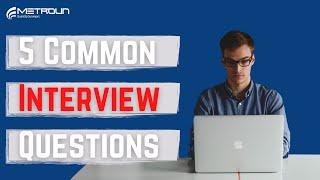 5 Most Common Quantity Surveyor Interview Questions