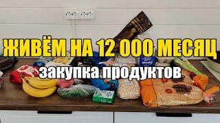 Живём на 12000 в месяц/ Экономная закупка для семьи из 4 человек #экономноеменю #закупкананеделю