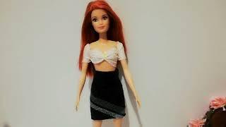 Cómo Hacer Ropa para Barbies ~Vestidos para Muñecas || Barbie Crafts Es