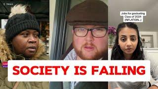 Is Our Society On The Brink Of Collapse? | Inflation Tik Tok Rants and Comments Compilation