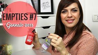 Empties #7: Prodotti Terminati del Periodo - Gennaio 2015 | NurseLinda87