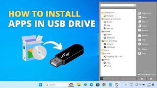 Install and Run Apps & Software from a USB Flash Drive