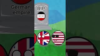 History of French and German wars 1815-1945  #countryballs #france #germany #us #uk #russia