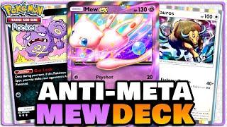 This NEW Mew EX deck COUNTERS the metagame!!! | Pokemon TCG Pocket