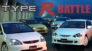 [ENG CC] Type R Battle - DC2, DC5, EP3, EK9, S2000, Silvia S15, Audi S3 Tsukuba 2002