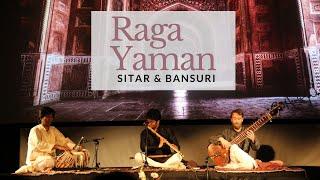 Raga Yaman | Nicolas Delaigue (Sitar) & Bhaskar Das (Bansuri) | Namaste India Festival