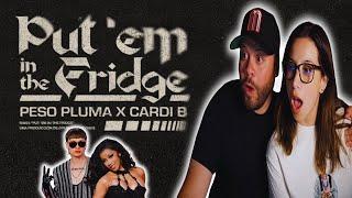 PESO PLUMA x CARDI B - PUT EM IN THE FRIDGE !! [REACCION]