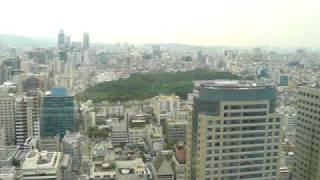 Korea - Seul - descending from Marco Polo 52nd floor (World Trade Tower)