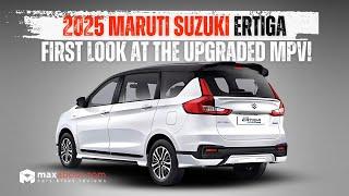 2025 Maruti Suzuki Ertiga: First Look at the Upgraded MPV!