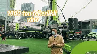 Zoomlion ı1800 ton tekerlikli vinç Tanıtımı