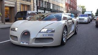 Bugatti Veyron 16.4 Grand Sport on the road in London