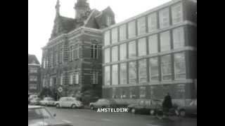 1974: Nieuw pand voor het Stadsarchief Amsterdam aan de Amstel - oude filmbeelden