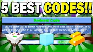 5 *BEST* CODES!! | Build a Boat for Treasure ROBLOX