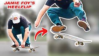 Jamie Foy's Signature Heelflip Technique!