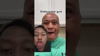 ASMR AMERICA’S ORIGINAL DUBBLE BUBBLE GUM GRAPE FLAVOR AND EATING SOUND  #asmr #shorts