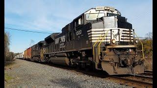 NS Train 13R With NS Leader 1000 At Rock Hill SC On The NS R-Line. 12-3-2020