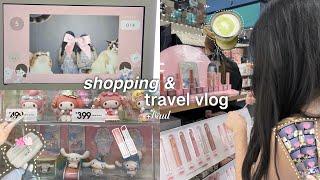 shopping vlog ᡣ𐭩⋆ kbeauty & jbeauty haul, miniso, wifty, girls' trip, photobooth, matcha 