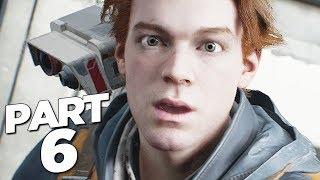 STAR WARS JEDI FALLEN ORDER Walkthrough Gameplay Part 6 - AT-ST BOSS (FULL GAME)