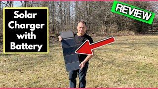 24W Solar Charger with 24000mAh Battery REVIEW