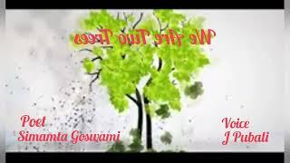 We Are Two Trees||English Poem||Simanta Goswami||Voice.J Pubali