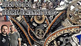 Audi V6 3.0 TDI | obere Ölwanne abdichten | Ölverlust | Upper Oil Pan Re-Seal