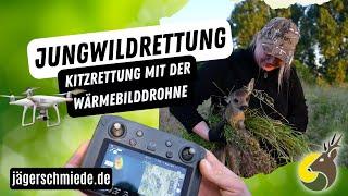 Kitzrettung mit der Wärmebilddrohne - Wie funktioniert es genau? (Jagd & Pflicht zur Hege)