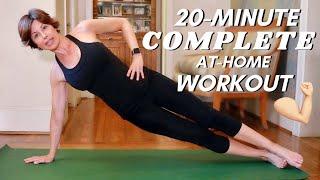 20 MINUTE FULL BODY WOMEN WORKOUT AT HOME | NO EQUIPMENT | Dominique Sachse