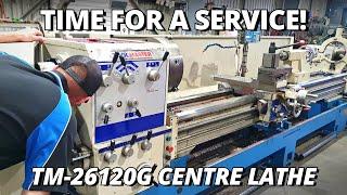 Servicing Our Lathe for the FIRST TIME! | Workshop Machinery