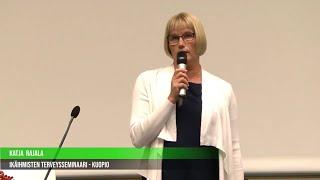 Ikäihmisten Terveysseminaari Kuopio 16.8.2024 - kalevalaisen jäsenkorjaushoidon mestari Katja Rajala