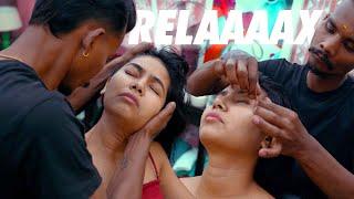 Gentle Indian Head and Shoulder Massage for Sleep & Serenity