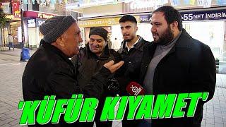 AĞZIDAN KÜFÜRLER FIŞKIRDI | 'Gebersin İnşallah' | Sokak Röportajları