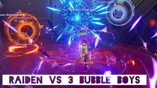 How good is Raiden against abyss mage shields?