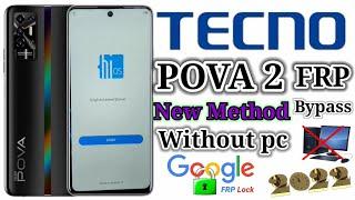 Tecno Pova 2 FRP Bypass |(LE7)Google Account Unlock Android 11 New Method Latest Update No PC 2022