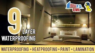 Engineerplus Make-Up // Waterproofing + Heatproofing + Paint + Lamination // P. S. CIVIL