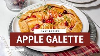 Cranberry Apple Galette Recipe